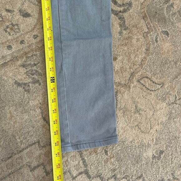 Levi's 524 Too Superlow Skinny Gray Jeans Stud Front Pockets 28x30 Biker Grunge - Picture 11 of 13